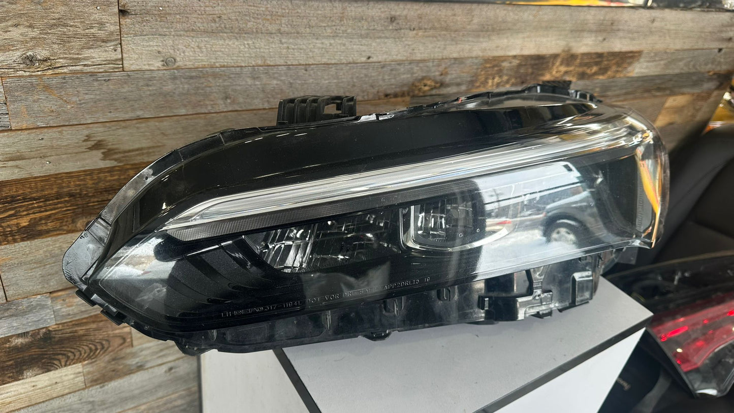 HONDA CIVIC 2022-2025 DRIVER Headlamp assy composite EX|LX; Canada Built