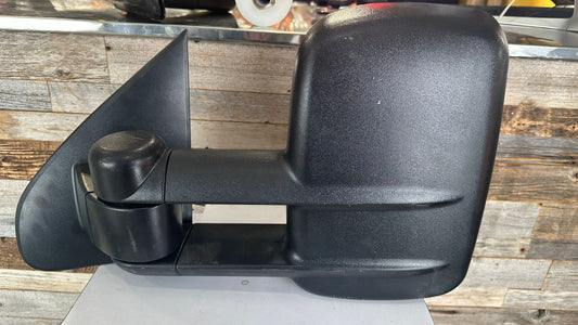 GMC SILVERADO 1500/SIERRA 2014-2018 Driver Mirror outside rear view Trailer Tow Type; Manual