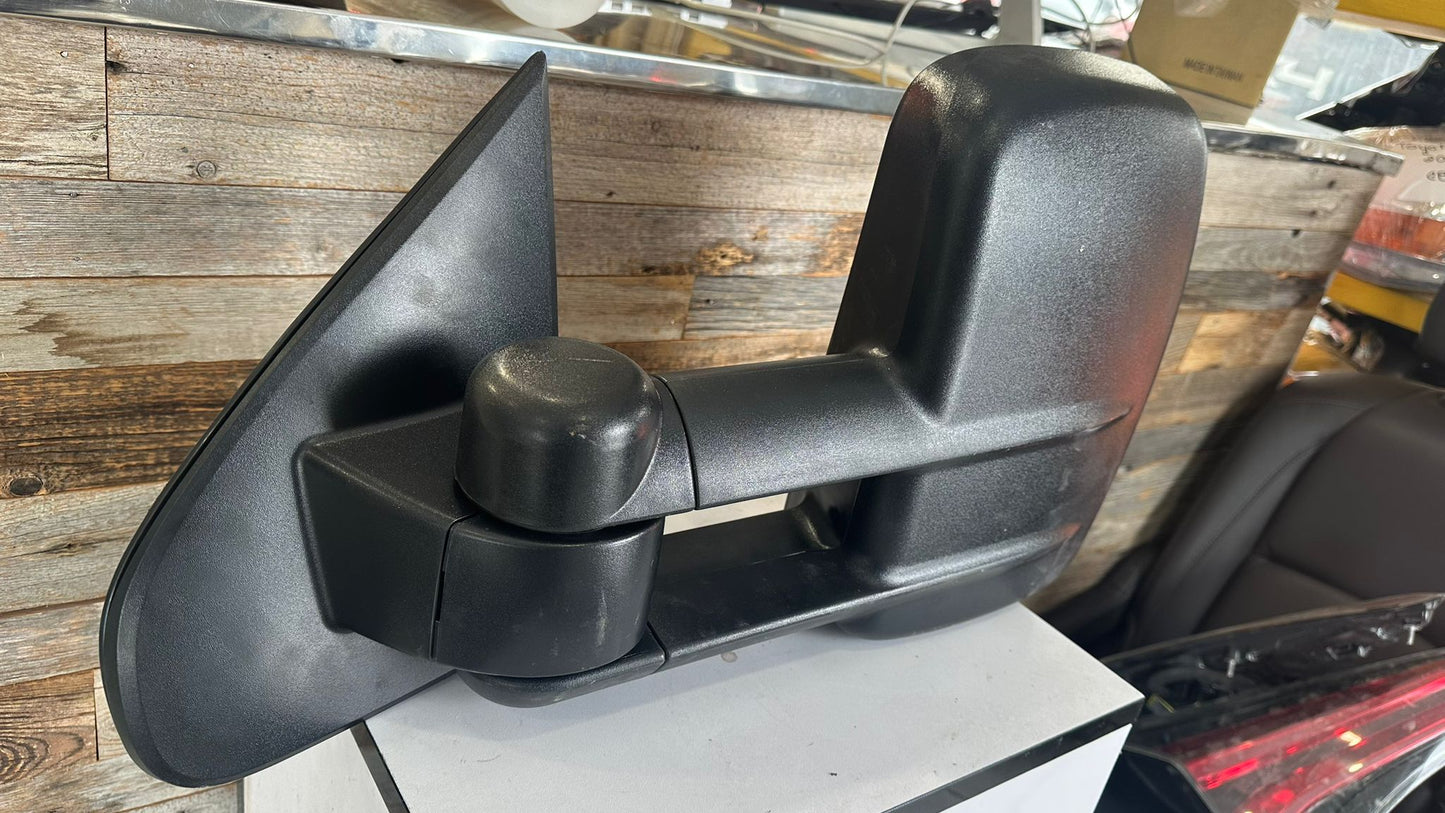 GMC SILVERADO 1500/SIERRA 2014-2018 Driver Mirror outside rear view Trailer Tow Type; Manual