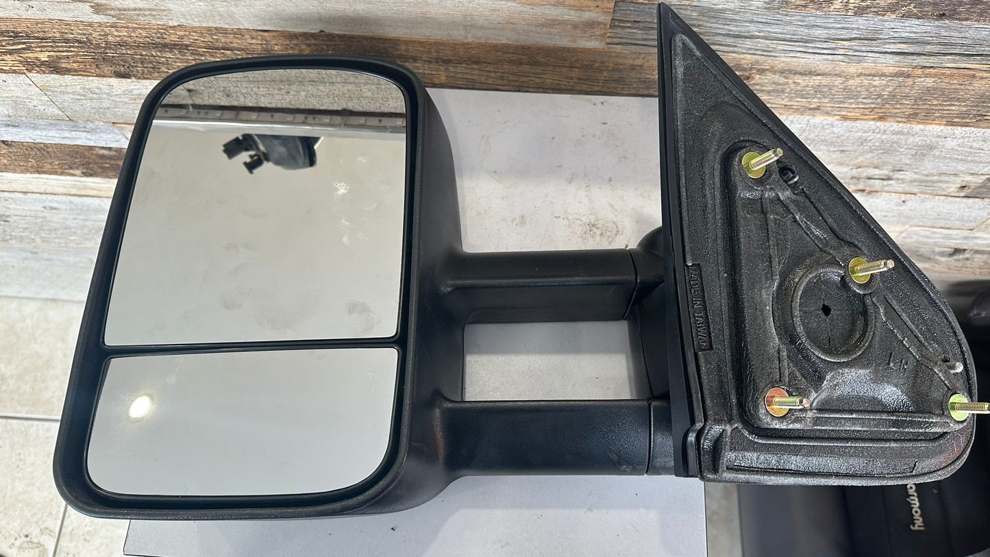 GMC SILVERADO 1500/SIERRA 2014-2018 Driver Mirror outside rear view Trailer Tow Type; Manual