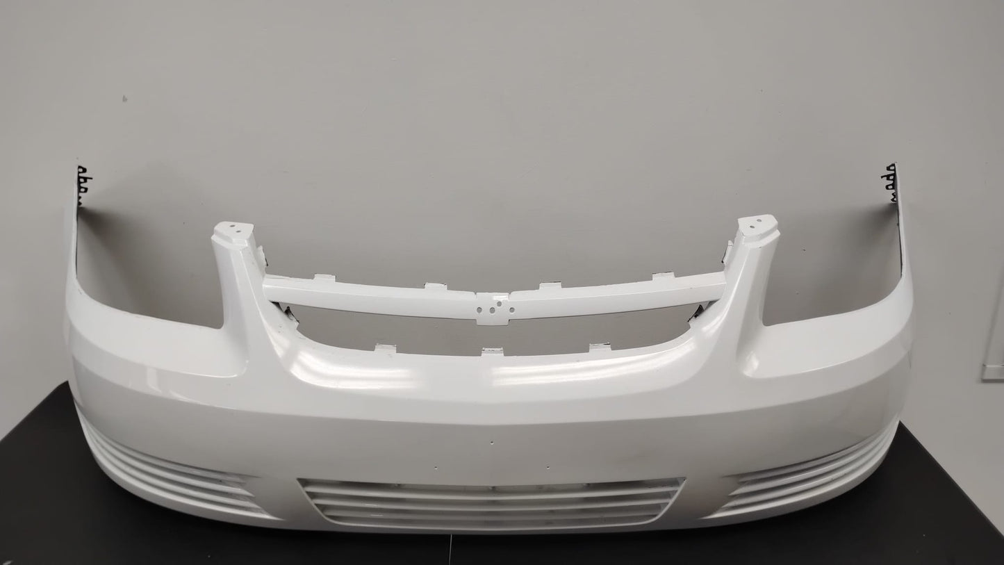 CHEVROLET COBALT 2005 2010 Front bumper cover Base|LS|LT w/o Fog Lamps; prime WHITE COLOR