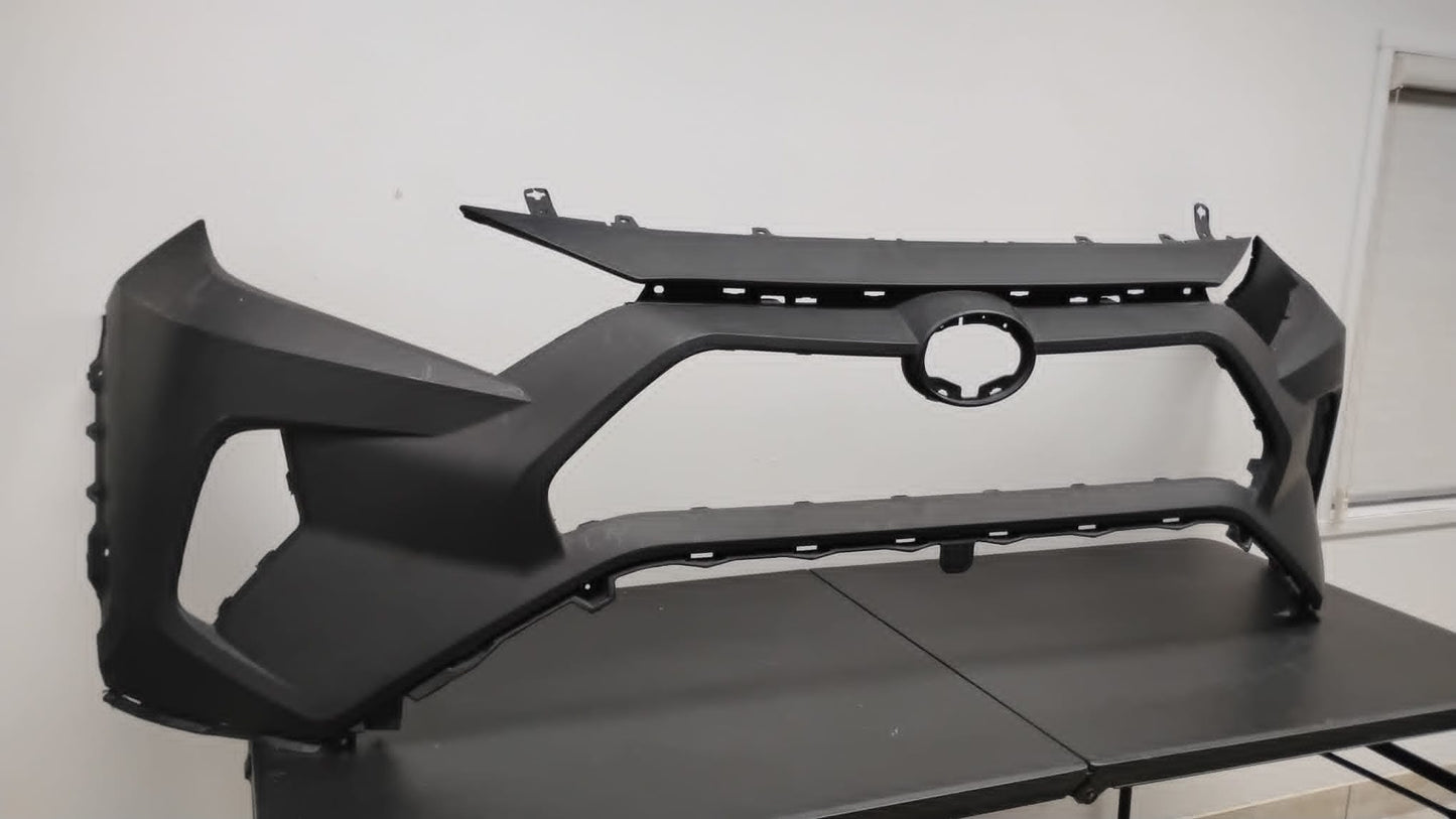 TOYOTA RAV4 2019-2025 Front bumper cover LE|LIMITED|XLE|XLE PREMIUM; Canada Built; w/o Parking Sensors; prime