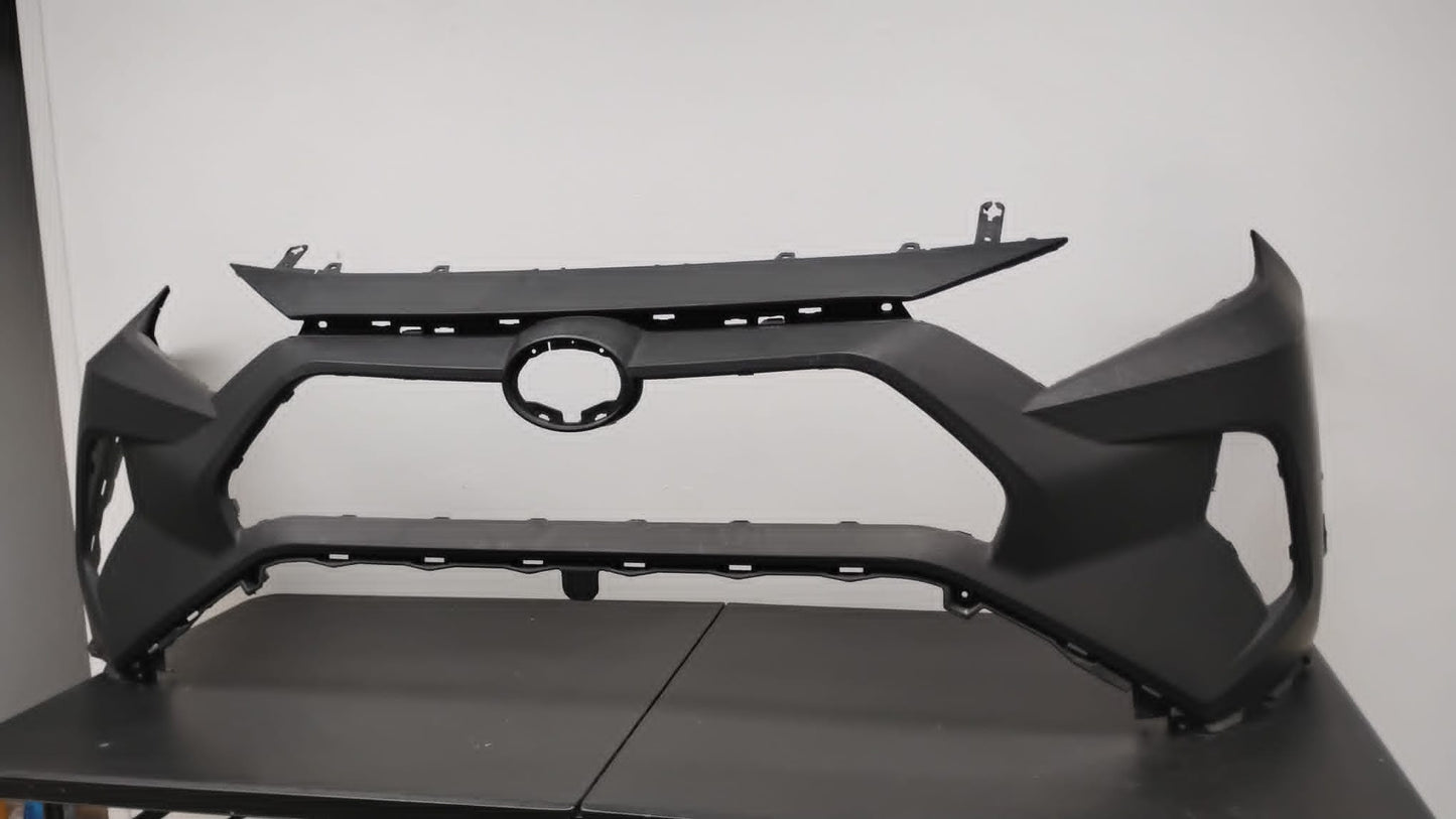 TOYOTA RAV4 2019-2025 Front bumper cover LE|LIMITED|XLE|XLE PREMIUM; Canada Built; w/o Parking Sensors; prime