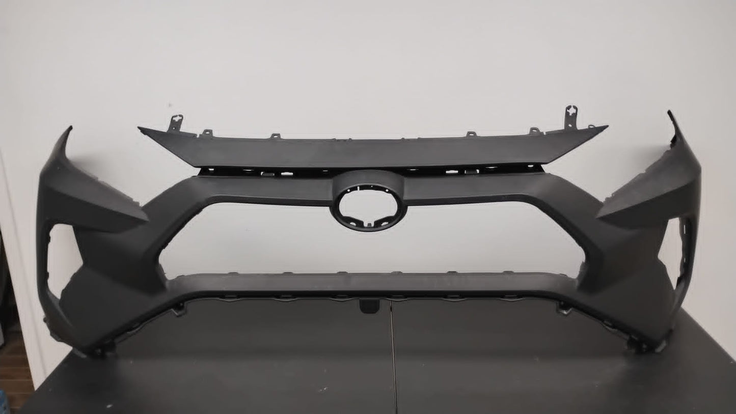 TOYOTA RAV4 2019-2025 Front bumper cover LE|LIMITED|XLE|XLE PREMIUM; Canada Built; w/o Parking Sensors; prime