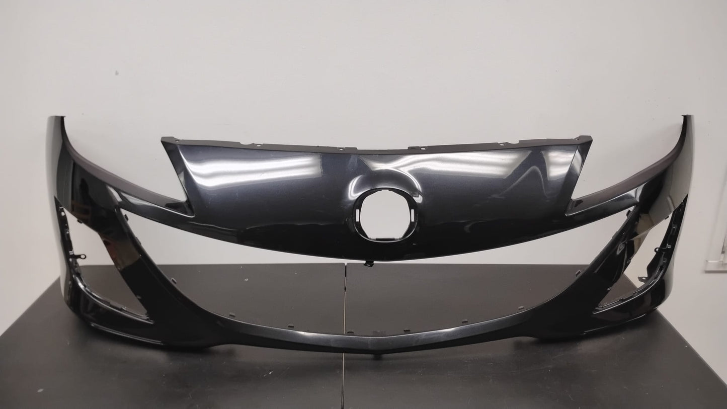 MAZDA 3 2010-2011 Front bumper cover 2.0L BLACK COLOR