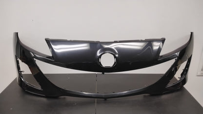 MAZDA 3 2010-2011 Front bumper cover 2.0L BLACK COLOR