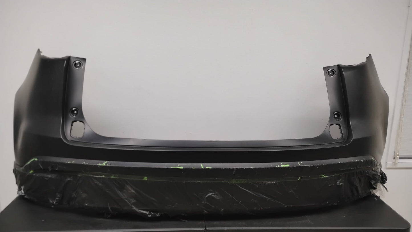 MAZDA CX-9 2016-2023 Rear bumper cover w/o Parking Sensors; prime