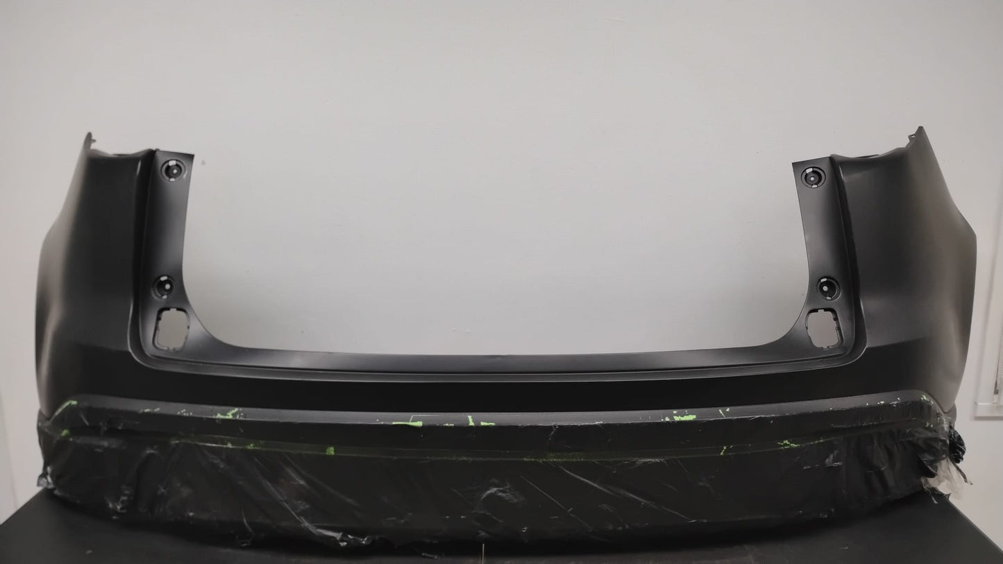 MAZDA CX-9 2016-2023 Rear bumper cover w/o Parking Sensors; prime