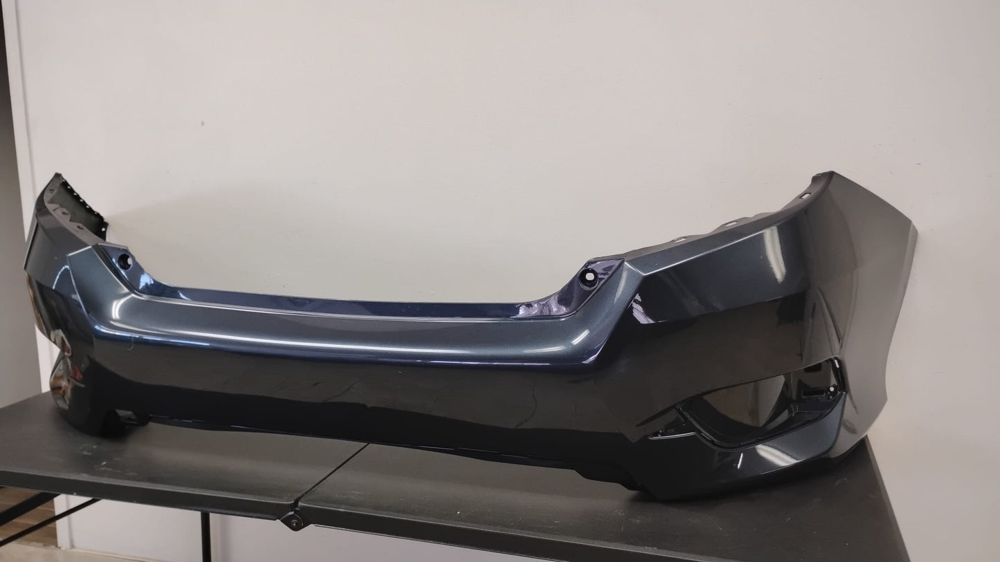HONDA CIVIC 2016-2021 Rear bumper BLUE MARIN COLOR cover DX|EX|EX-L|EX-T|LX|TOURING; Sedan; prime
