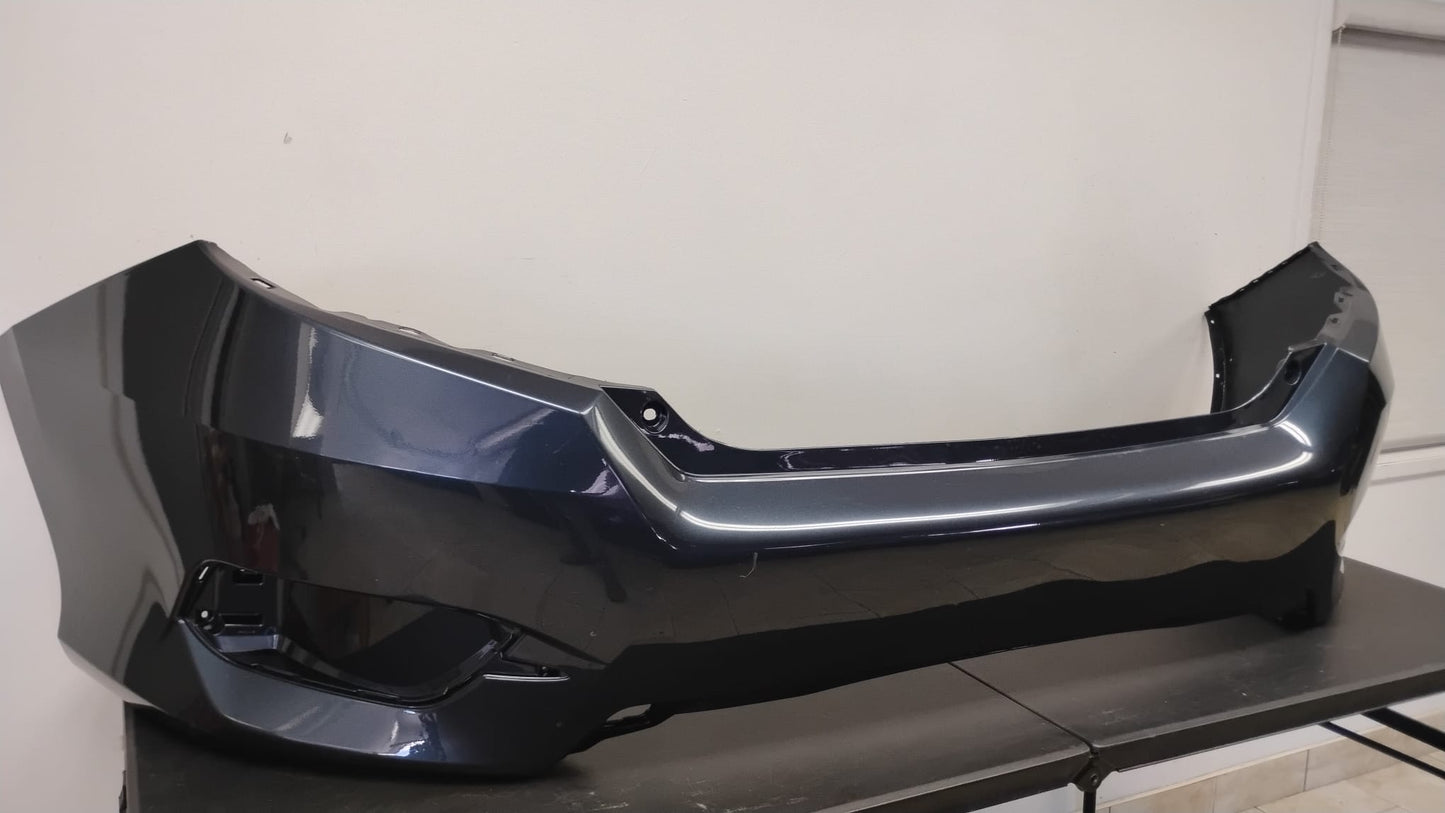 HONDA CIVIC 2016-2021 Rear bumper BLUE MARIN COLOR cover DX|EX|EX-L|EX-T|LX|TOURING; Sedan; prime