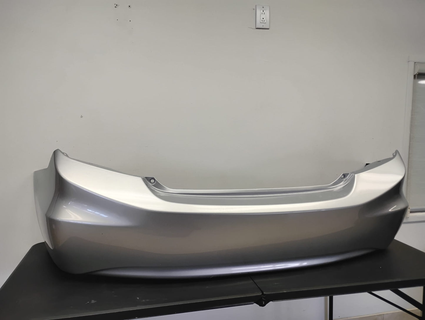 HONDA CIVIC 2012 REAR BUMPER COVER SILVER COLOR W/O PARK ASSIST PTM EXC. JAPAN BUILT 2012 ONLY CIVIC SEDAN 1.8L / 2012 only CIVIC HYBRID