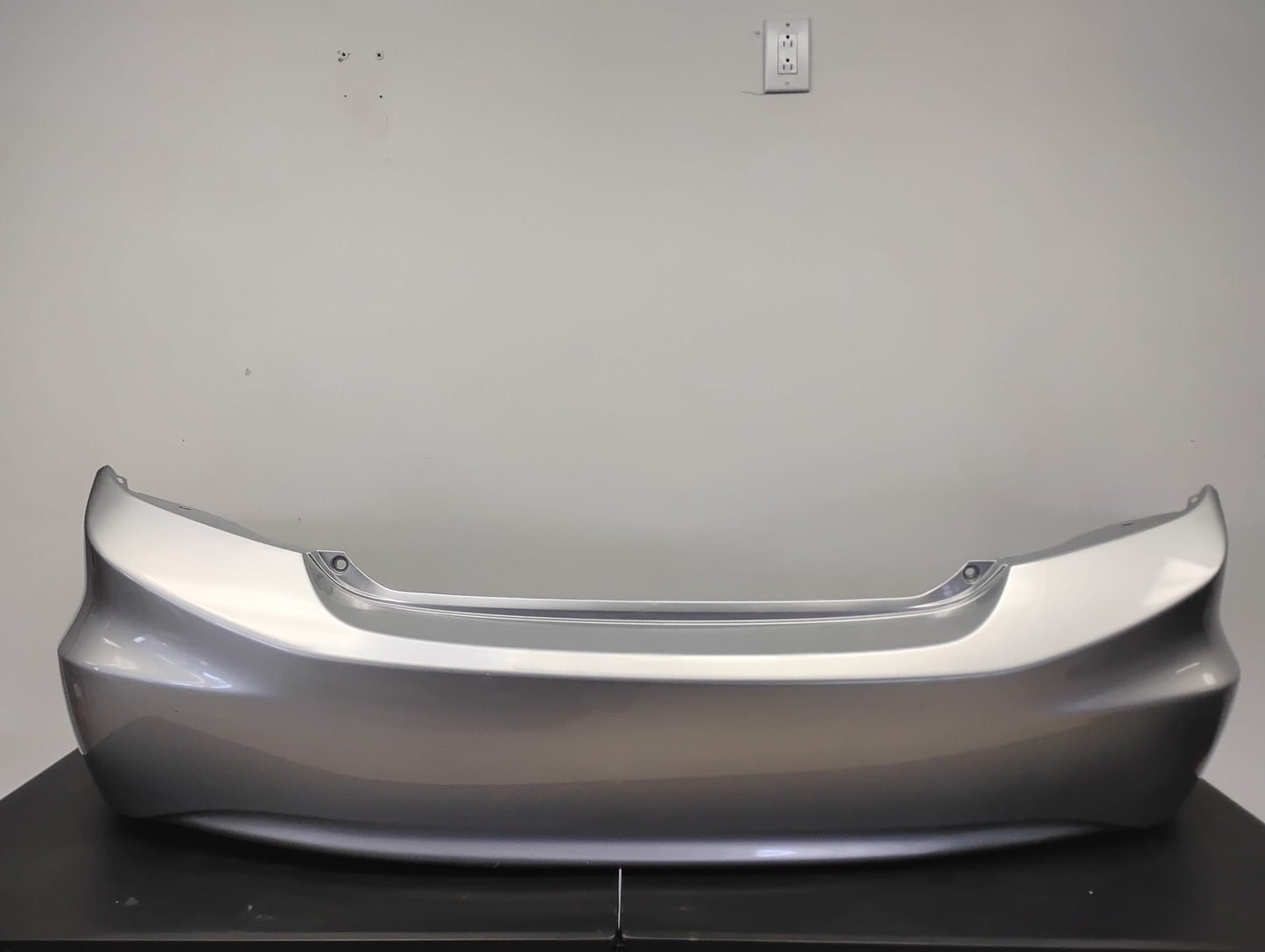 HONDA CIVIC 2012 REAR BUMPER COVER SILVER COLOR W/O PARK ASSIST PTM EXC. JAPAN BUILT 2012 ONLY CIVIC SEDAN 1.8L / 2012 only CIVIC HYBRID