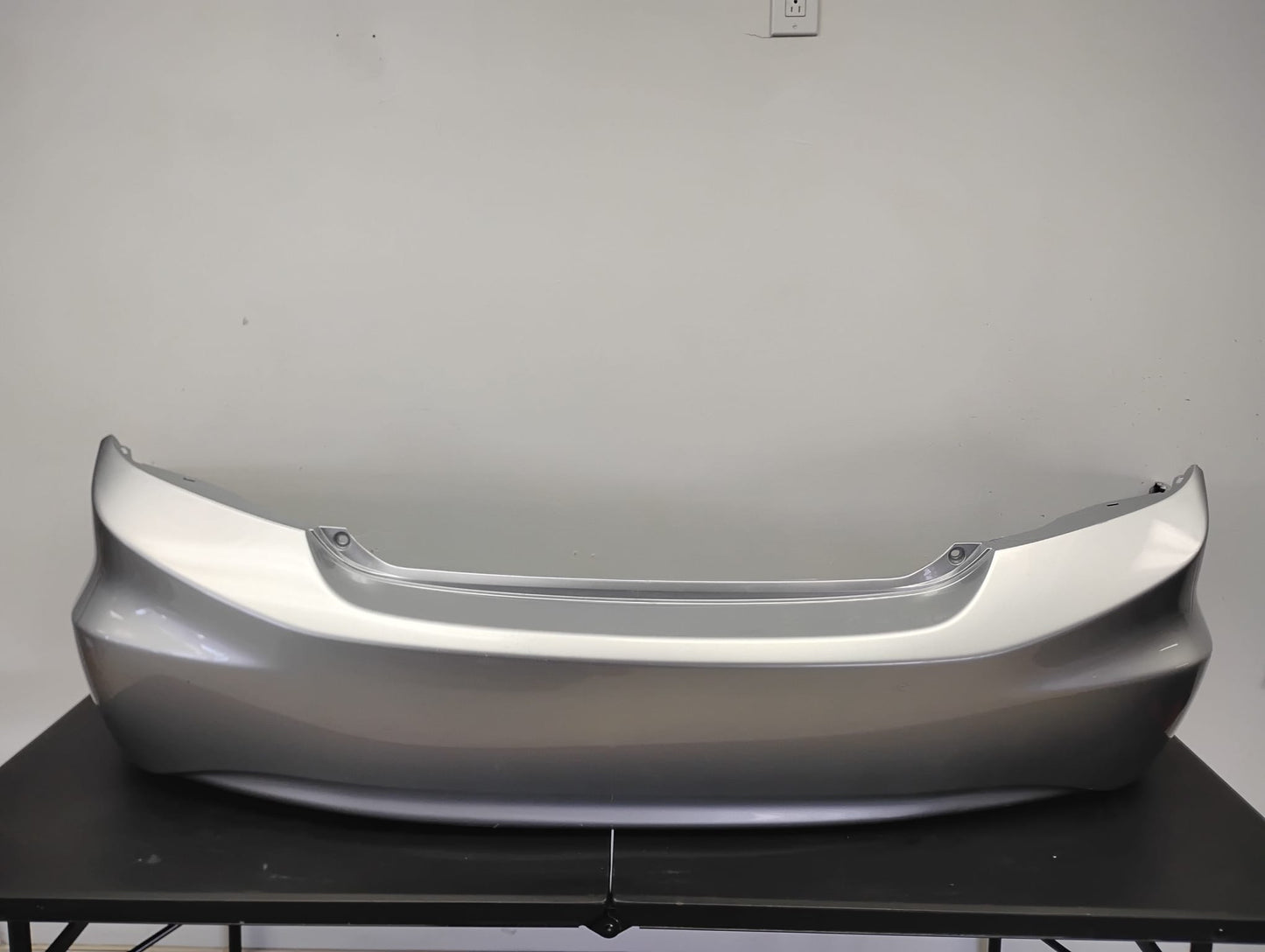 HONDA CIVIC 2012 REAR BUMPER COVER SILVER COLOR W/O PARK ASSIST PTM EXC. JAPAN BUILT 2012 ONLY CIVIC SEDAN 1.8L / 2012 only CIVIC HYBRID