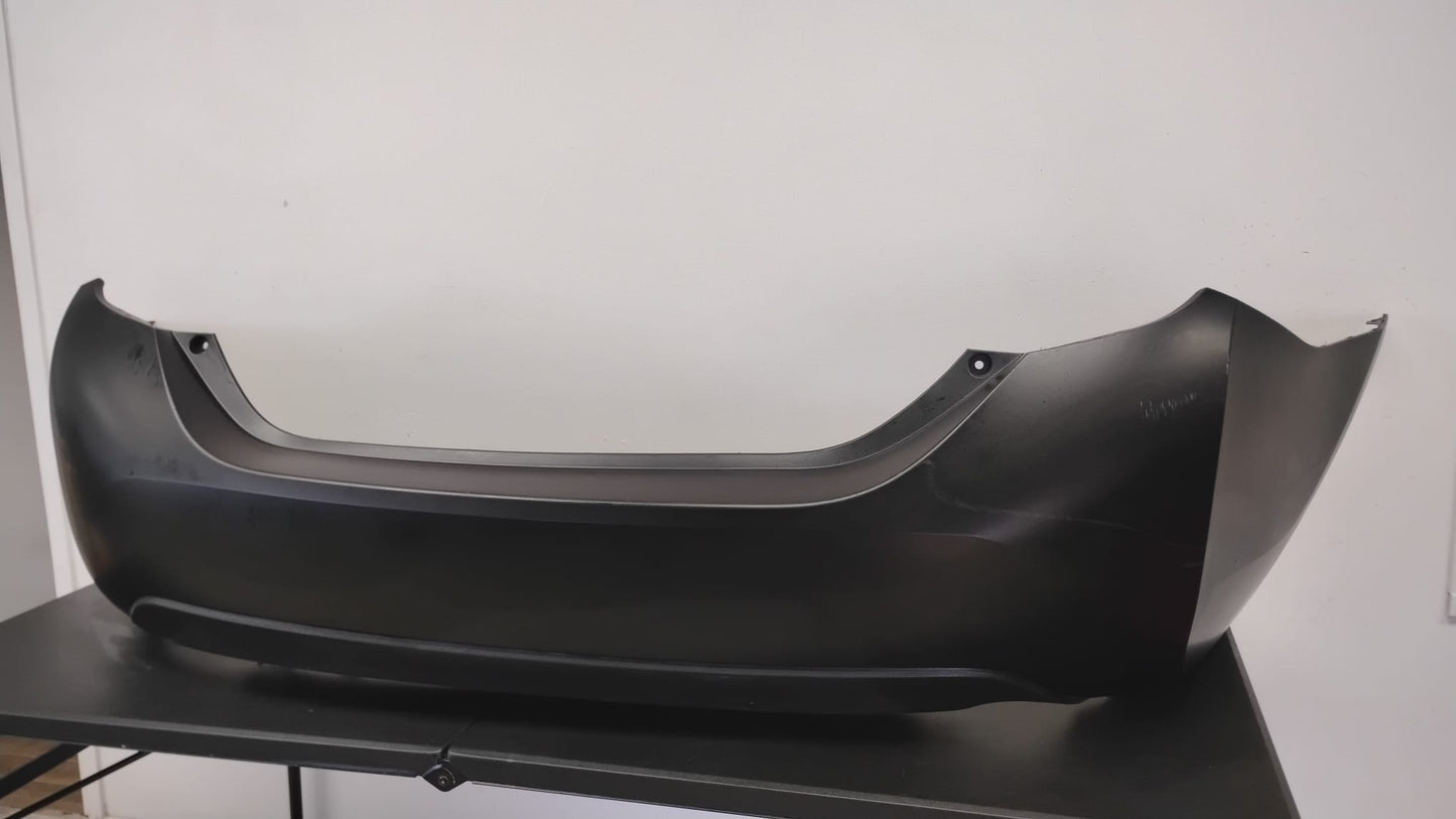 TOYOTA COROLLA 2014-2019 Rear bumper cover Textured Lower; prime