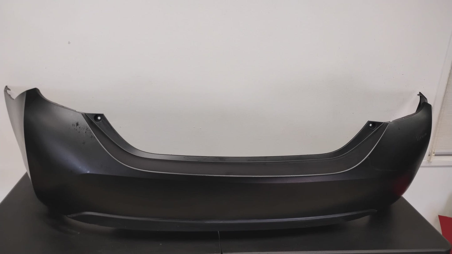 TOYOTA COROLLA 2014-2019 Rear bumper cover Textured Lower; prime