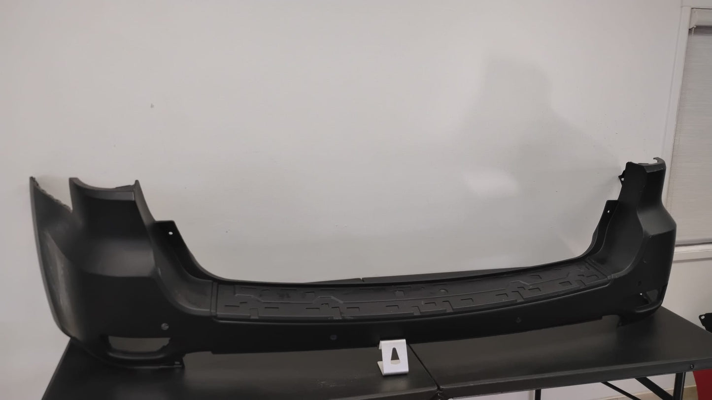 JEEP GRAND CHEROKEE 2011-2015 Rear bumper cover w/Parking Sensor; w/o Blind Spot Detection; w/o Chrome Trim; prime