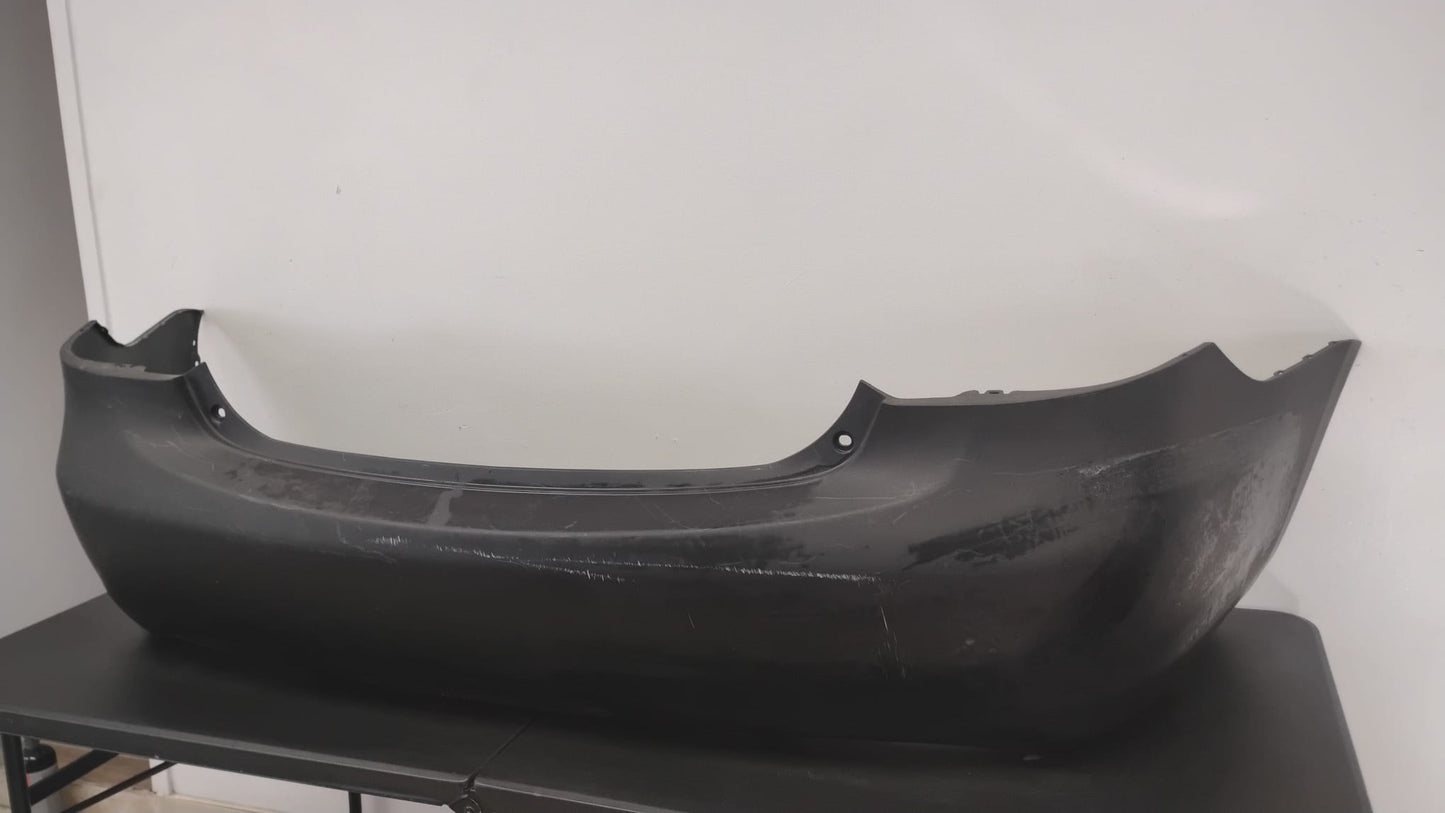 TOYOTA YARIS 2007 2012 Rear bumper cover Sedan; prime