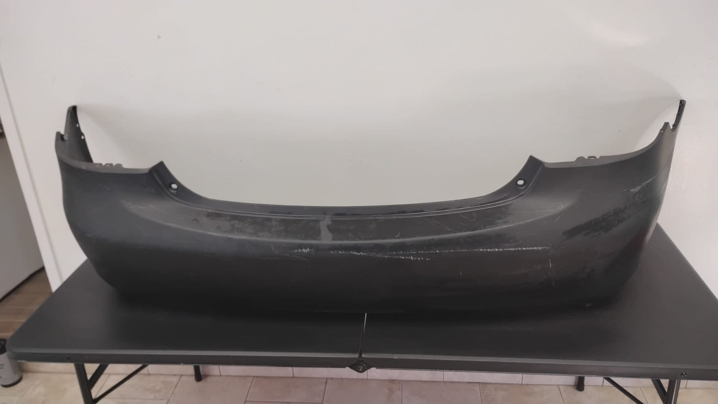 TOYOTA YARIS 2007 2012 Rear bumper cover Sedan; prime
