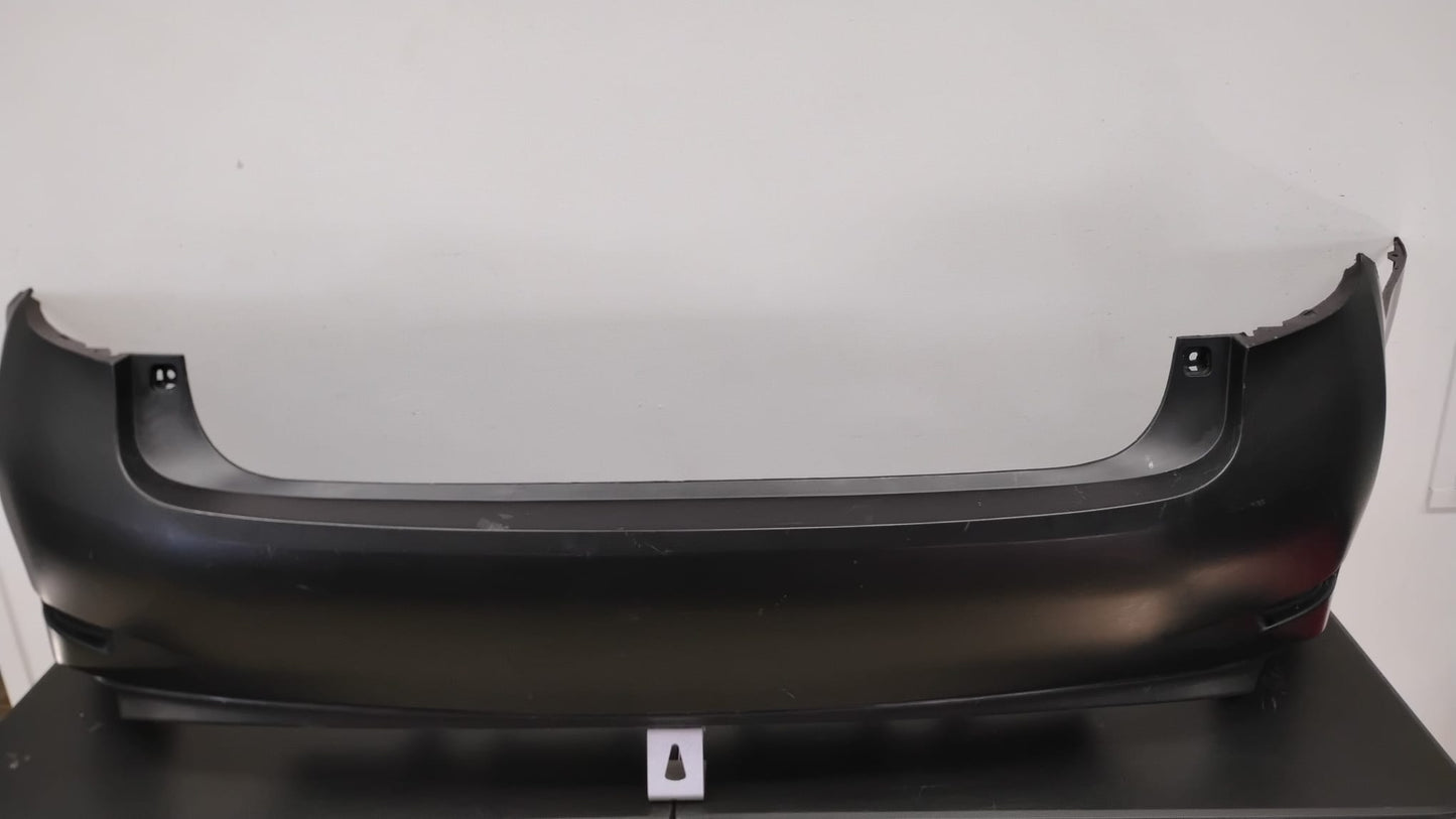 LEXUS ES350 2013 2015 Rear bumper cover w/o Parking Sensors; prime