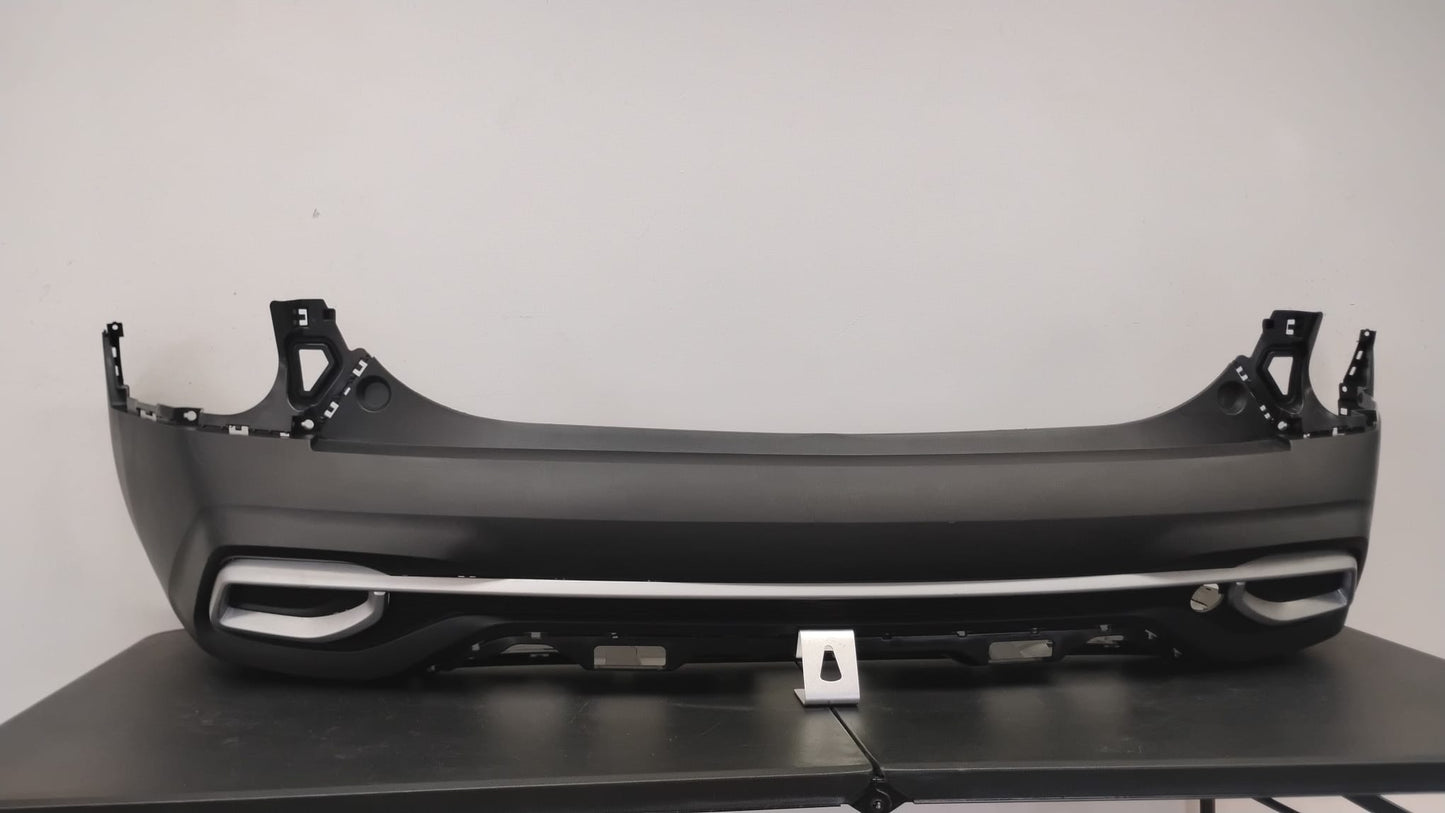 Kia Seltos EX/LX/S/SX/SX  2021-2023 Turbo Rear Bumper W/Chrome Center Moulding