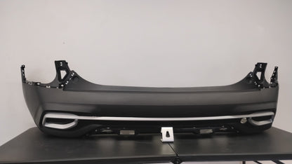 Kia Seltos EX/LX/S/SX/SX  2021-2023 Turbo Rear Bumper W/Chrome Center Moulding