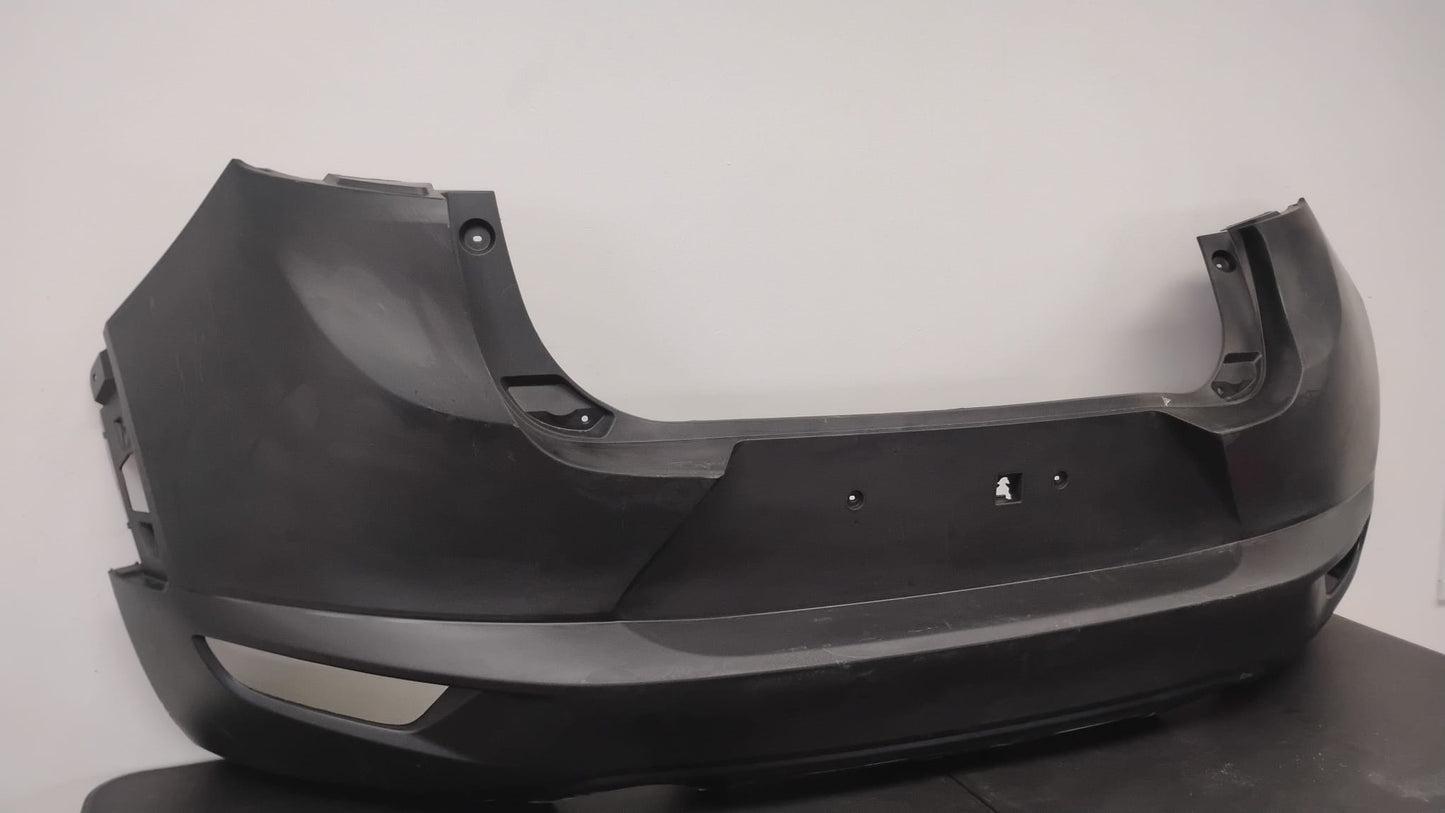 MAZDA CX-3 2016-2022 Rear bumper cover Hiroshima Plant; Smooth Upper/Textured Lower; prime