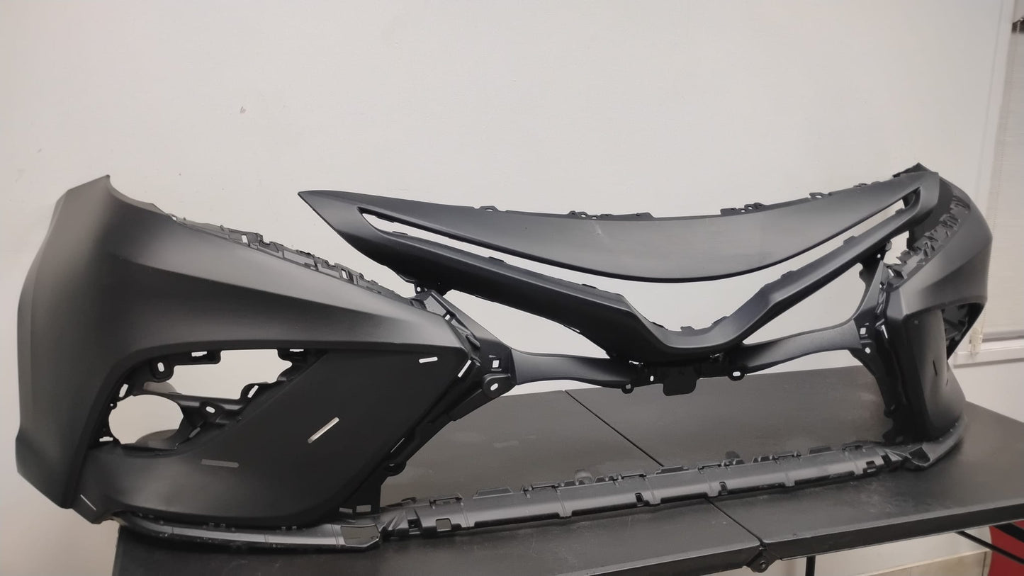 TOYOTA CAMRY 2020-2024 Front bumper cover XSE/SE/HYBRID; w/o TRD Pkg; w/o Front View Camera; w/o Parking Sensors; prime