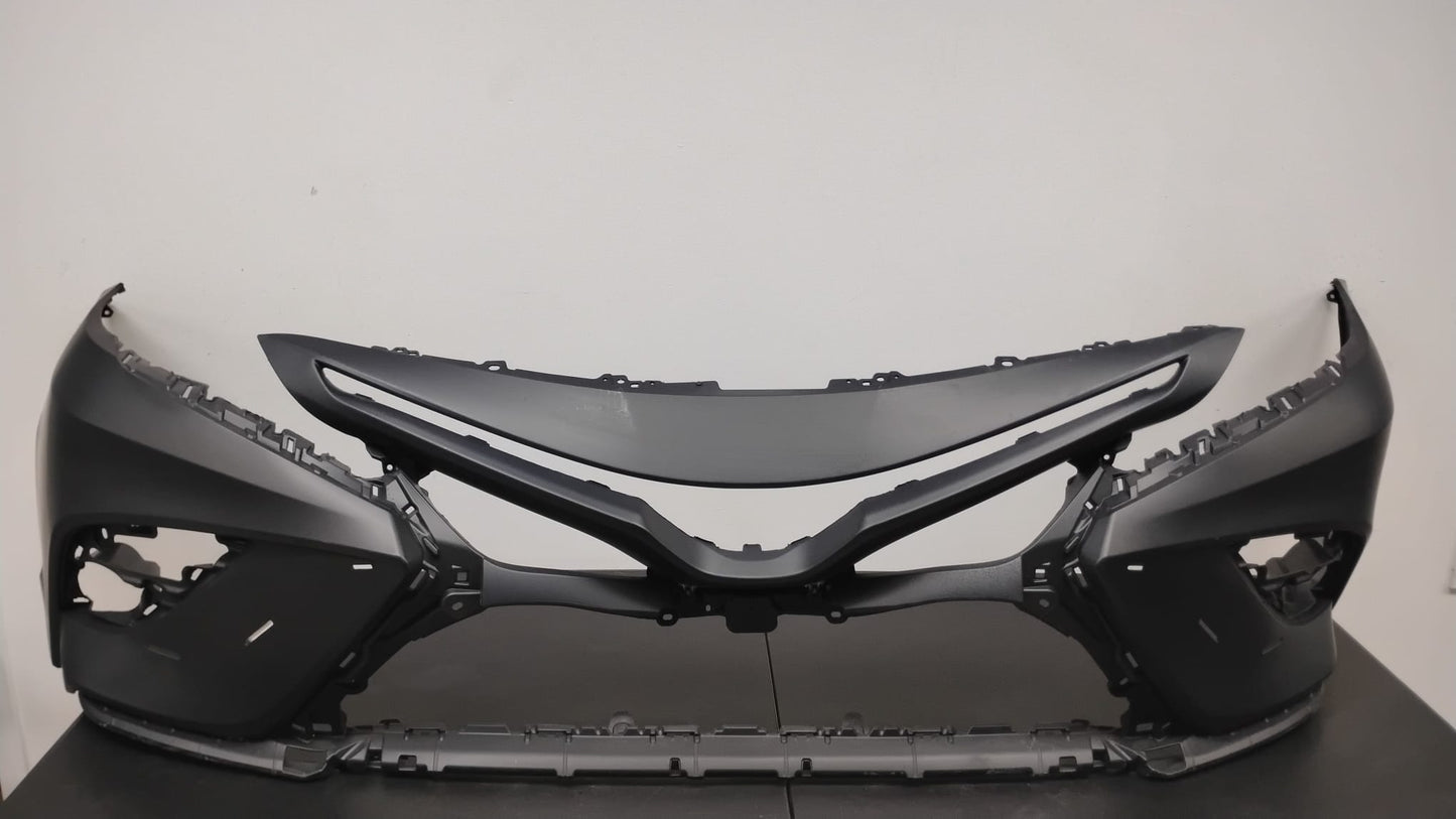 TOYOTA CAMRY 2020-2024 Front bumper cover XSE/SE/HYBRID; w/o TRD Pkg; w/o Front View Camera; w/o Parking Sensors; prime