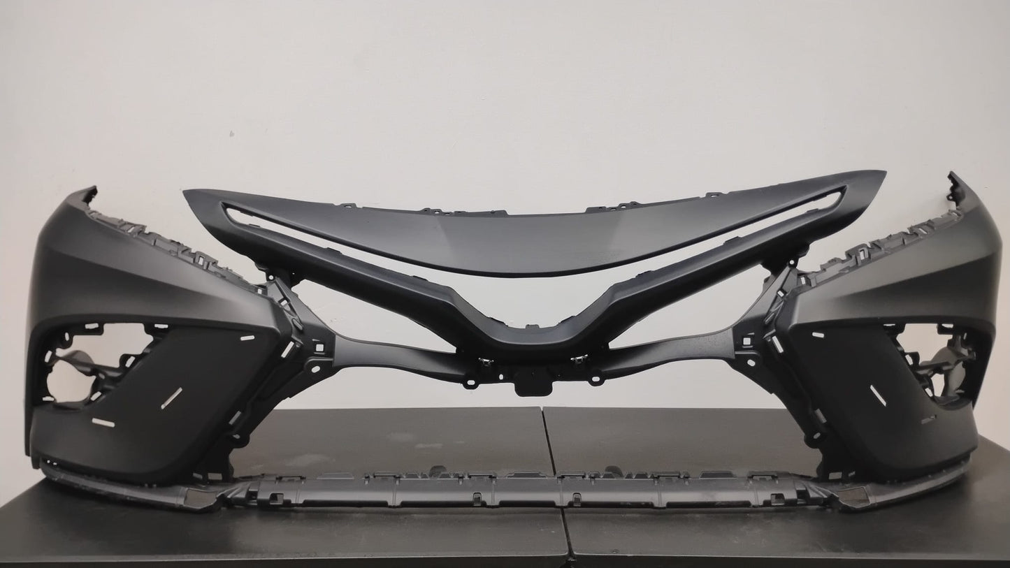 TOYOTA CAMRY 2020-2024 Front bumper cover XSE/SE/HYBRID; w/o TRD Pkg; w/o Front View Camera; w/o Parking Sensors; prime