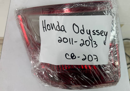 HONDA ODYSSEY 2011-2013 Driver Taillamp assy outer On Body