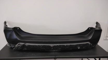 NISSAN ROGUE 2017 2020 Rear bumper cover w/o Distance Sensors; prime