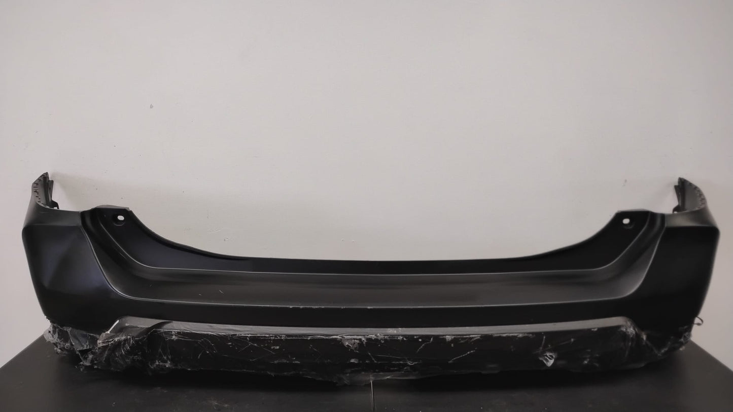 NISSAN ROGUE 2017 2020 Rear bumper cover w/o Distance Sensors; prime