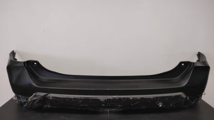 NISSAN ROGUE 2017 2020 Rear bumper cover w/o Distance Sensors; prime