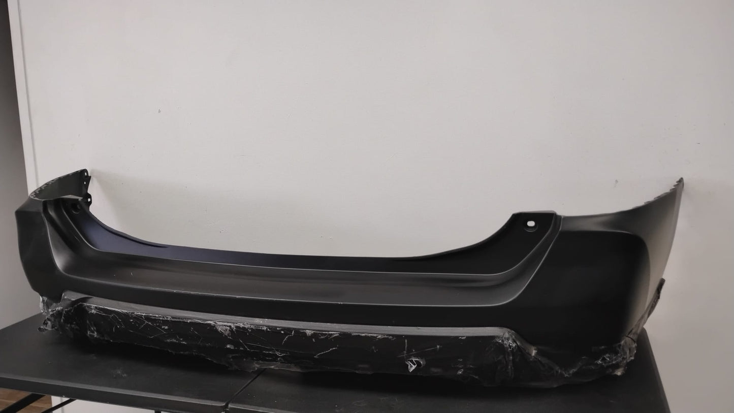 NISSAN ROGUE 2017 2020 Rear bumper cover w/o Distance Sensors; prime