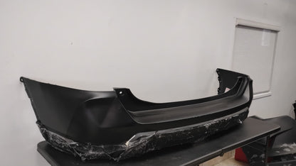 NISSAN ROGUE 2017 2020 Rear bumper cover w/o Distance Sensors; prime