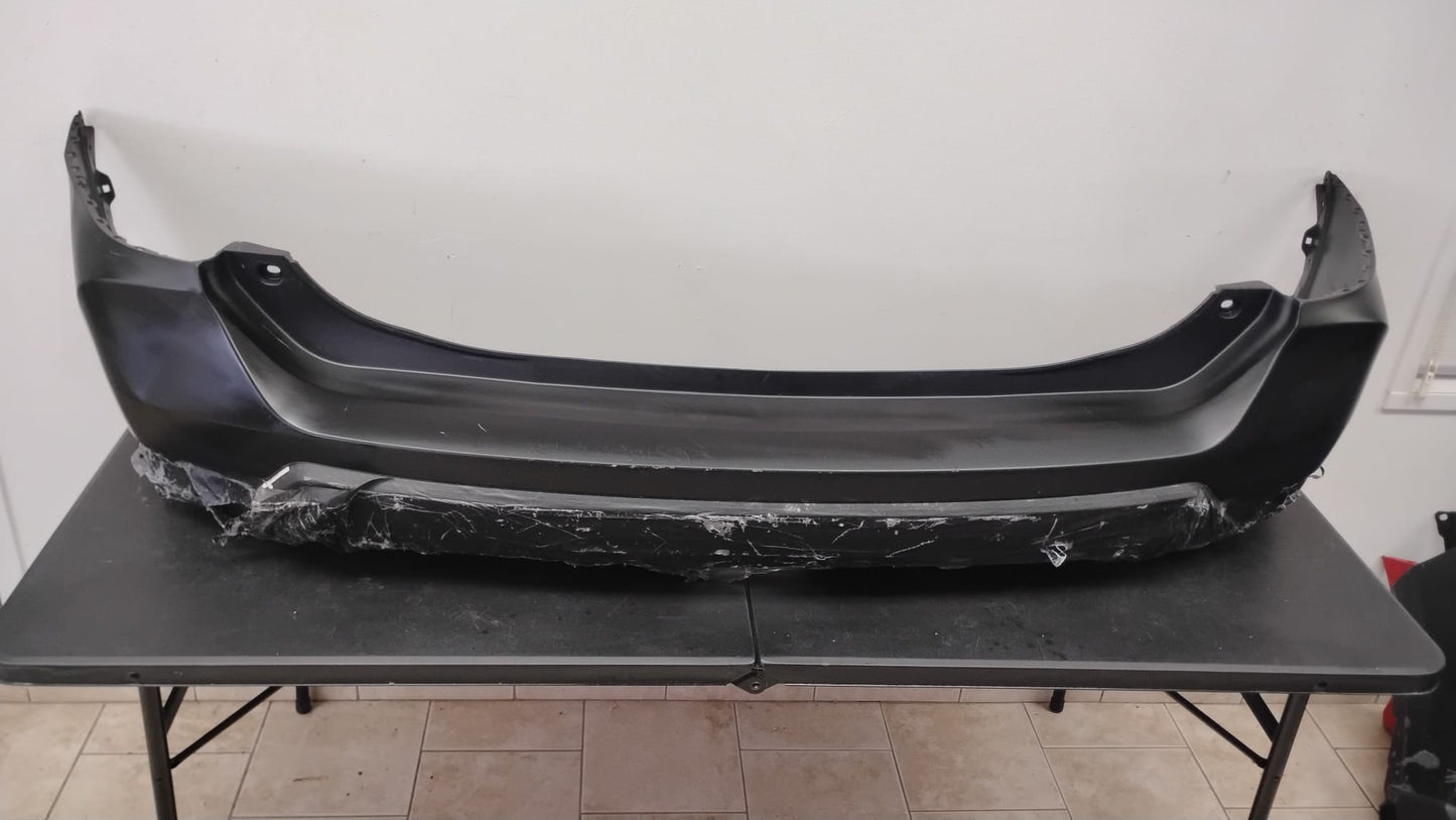 NISSAN ROGUE 2017 2020 Rear bumper cover w/o Distance Sensors; prime