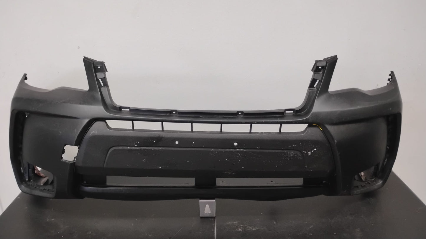 SUBARU FORESTER 2014-2018 Front bumper cover 2.0L; Textured Center Area; prime