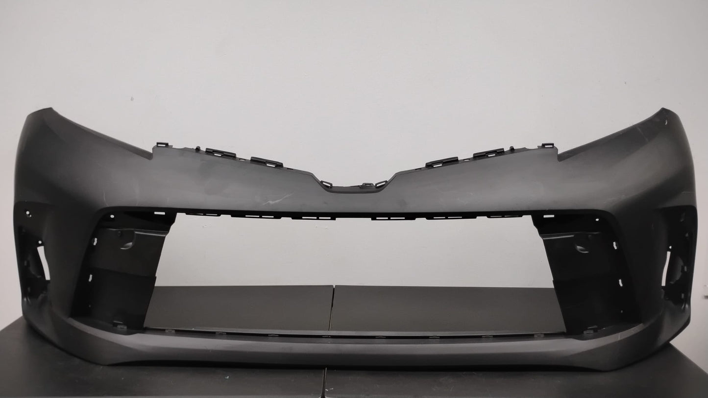 TOYOTA SIENNA 2018-2020 Front bumper cover L|LE|XLE; w/Park Distance Sensors; prime