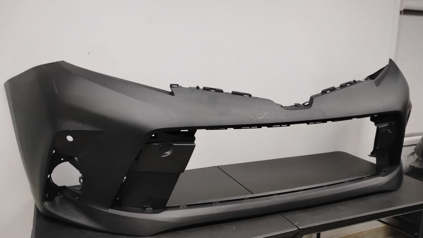 TOYOTA SIENNA 2018-2020 Front bumper cover L|LE|XLE; w/Park Distance Sensors; prime