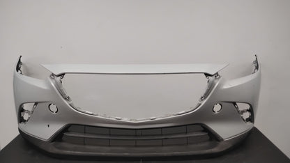 MAZDA CX-3 2016-2022 Front bumper cover w/o Chrome Mldg; Smooth Upper/Textured Center & Lower; prime GREY