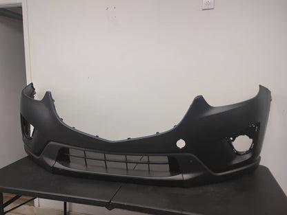 MAZDA CX-5 2013- 2016 FRONT BUMPER COVER PARTIAL PRIMED W/TOW HOOK