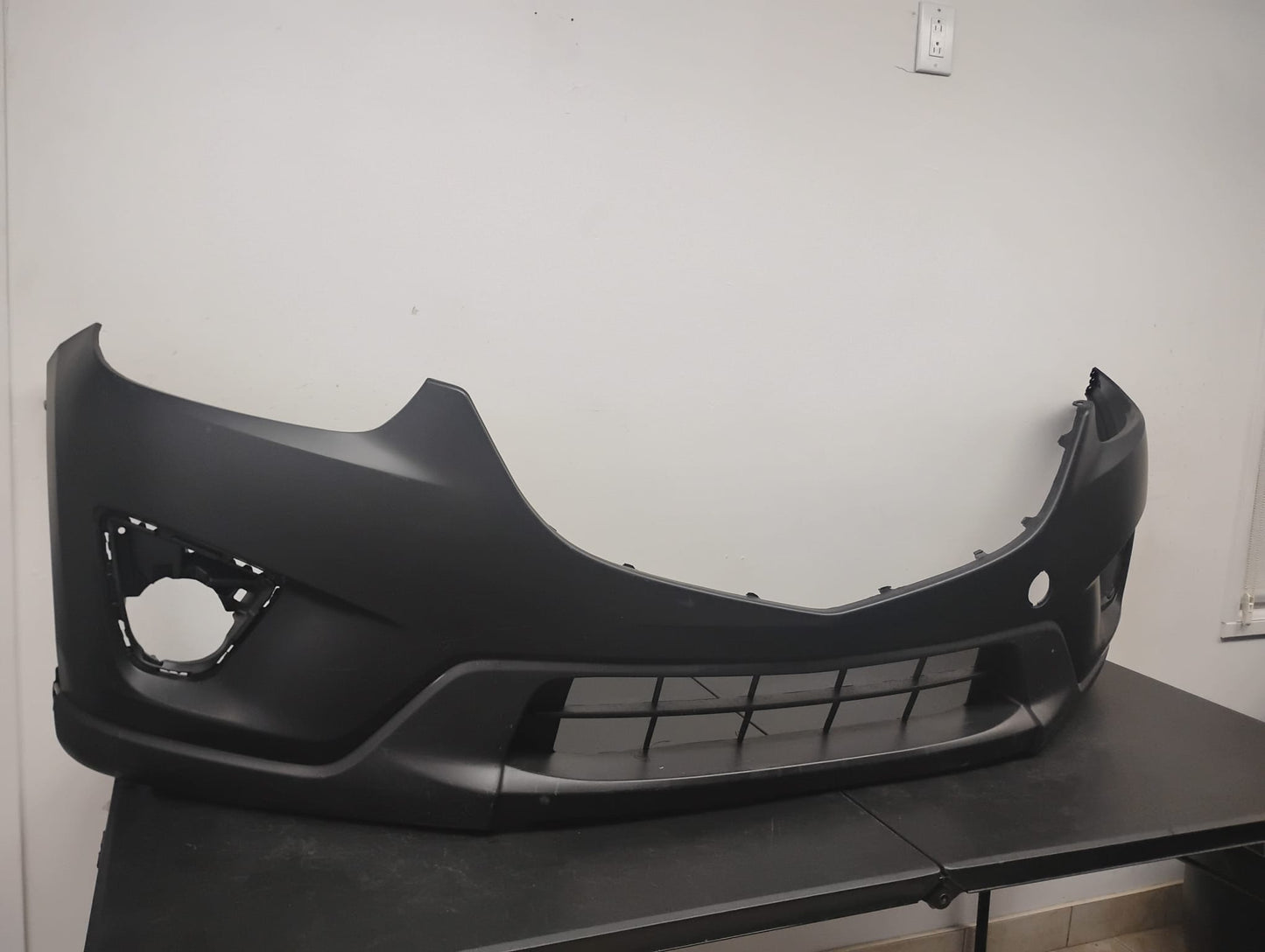 MAZDA CX-5 2013- 2016 FRONT BUMPER COVER PARTIAL PRIMED W/TOW HOOK