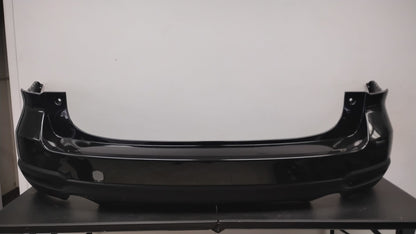 SUBARU FORESTER 2014-2018 BLACK COLOR Rear bumper cover w/o Object Sensors; w/Textured Lower; prime