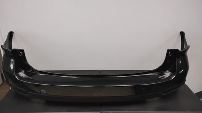 SUBARU FORESTER 2014-2018 BLACK COLOR Rear bumper cover w/o Object Sensors; w/Textured Lower; prime
