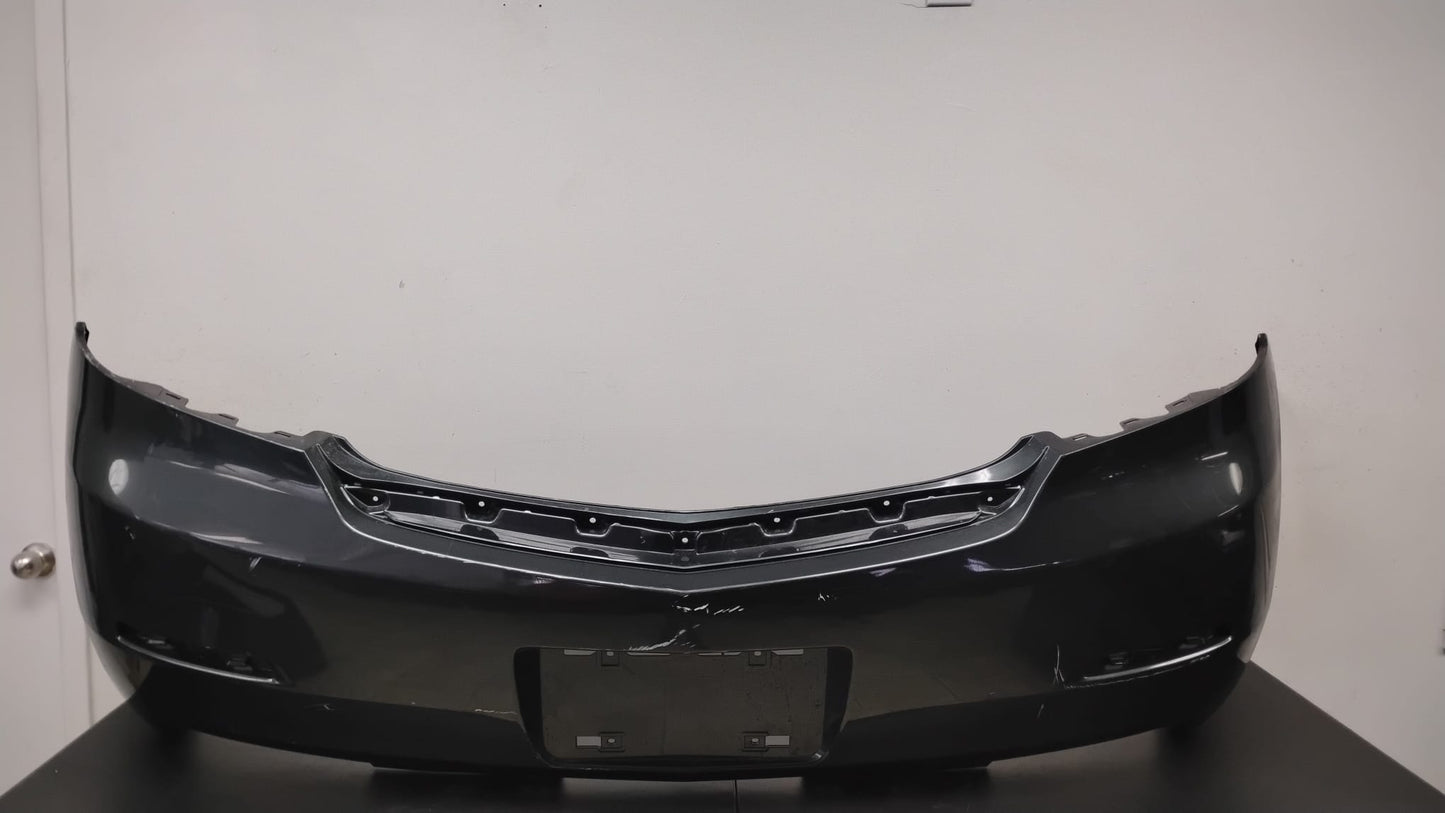 ACURA TL 2012-2014 Rear bumper cover w/o Parking Assist; prime BLACK COLOR