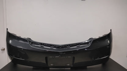 ACURA TL 2012-2014 Rear bumper cover w/o Parking Assist; prime BLACK COLOR