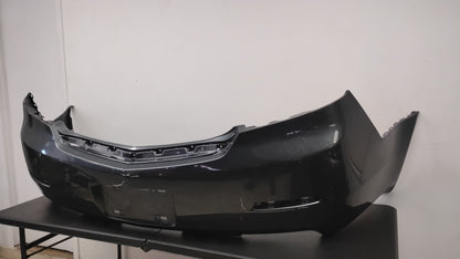 ACURA TL 2012-2014 Rear bumper cover w/o Parking Assist; prime BLACK COLOR