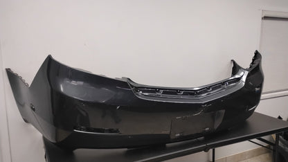 ACURA TL 2012-2014 Rear bumper cover w/o Parking Assist; prime BLACK COLOR