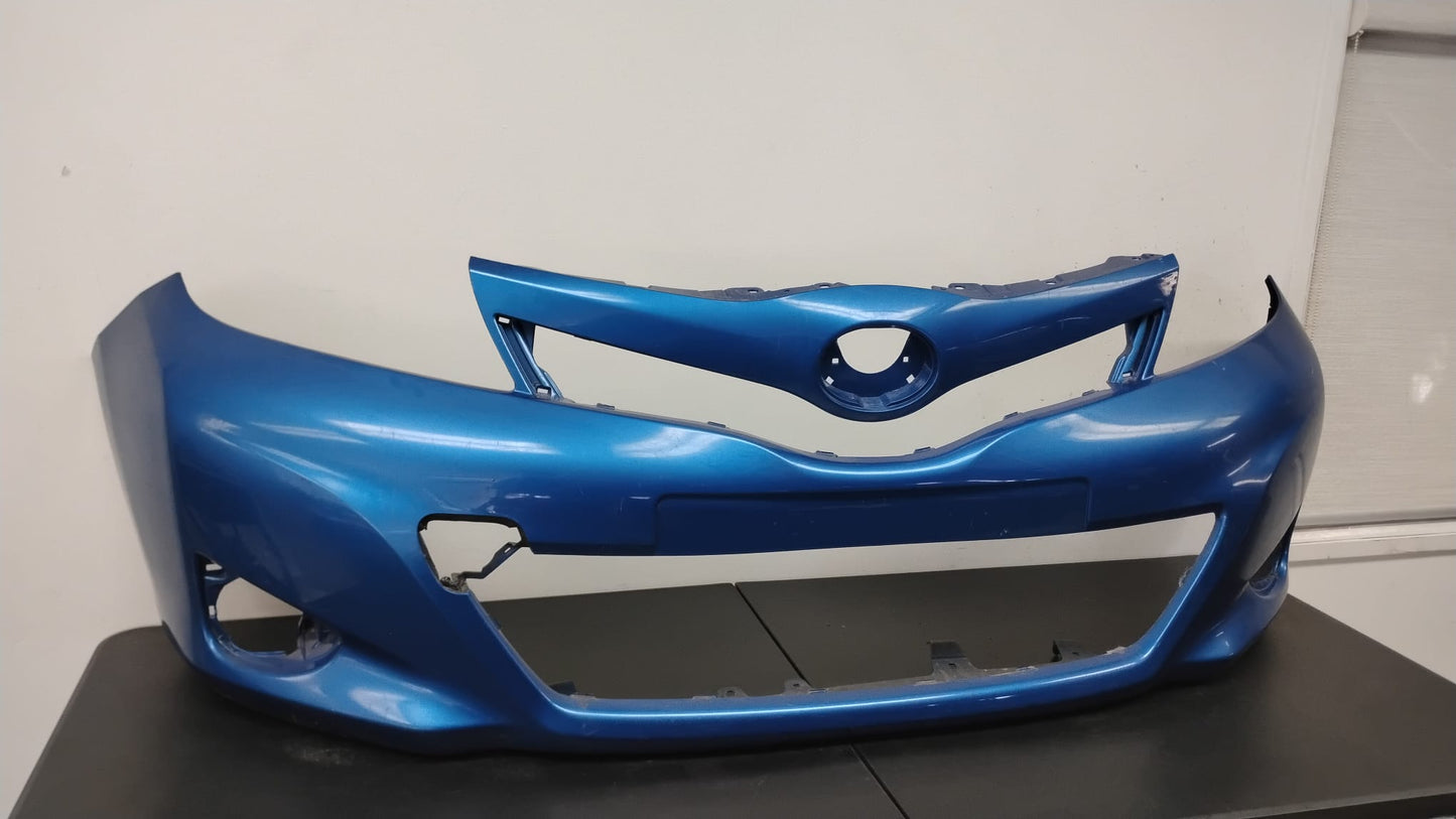 TOYOTA YARIS FRONT BUMPER 2012-2014  CE/LE/L HATCHBACK BLUE COLOR