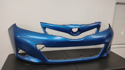 TOYOTA YARIS FRONT BUMPER 2012-2014  CE/LE/L HATCHBACK BLUE COLOR